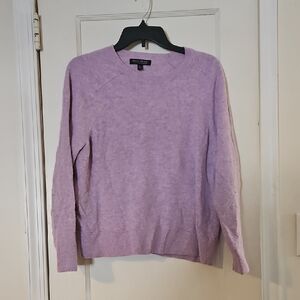 Banana Republic Lavender Crew Neck Sweater